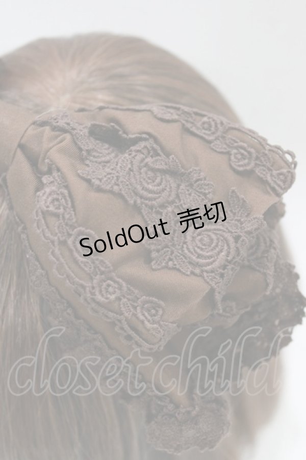 画像3: BABY,THE STARS SHINE BRIGHT / キャメロンカチューシャ  ブラウン H-25-12-23-1070-BA-ZA-NS-ZH (3)