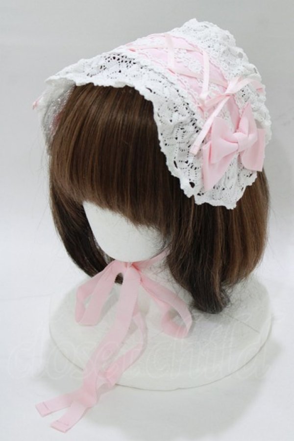 画像1: BABY,THE STARS SHINE BRIGHT / スピンドールヘッドドレス  ピンク H-25-12-23-1071-BA-AC-NS-ZH (1)