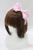 画像1: Angelic Pretty / プティミルフィーユリボンカチューシャ  ピンク H-25-12-23-1074-AP-AC-NS-ZH (1)