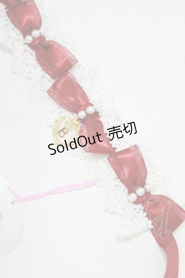 画像3: BABY,THE STARS SHINE BRIGHT / Fairy flowersヘッドドレス  エンジ H-25-12-23-1076-BA-AC-NS-ZH (3)