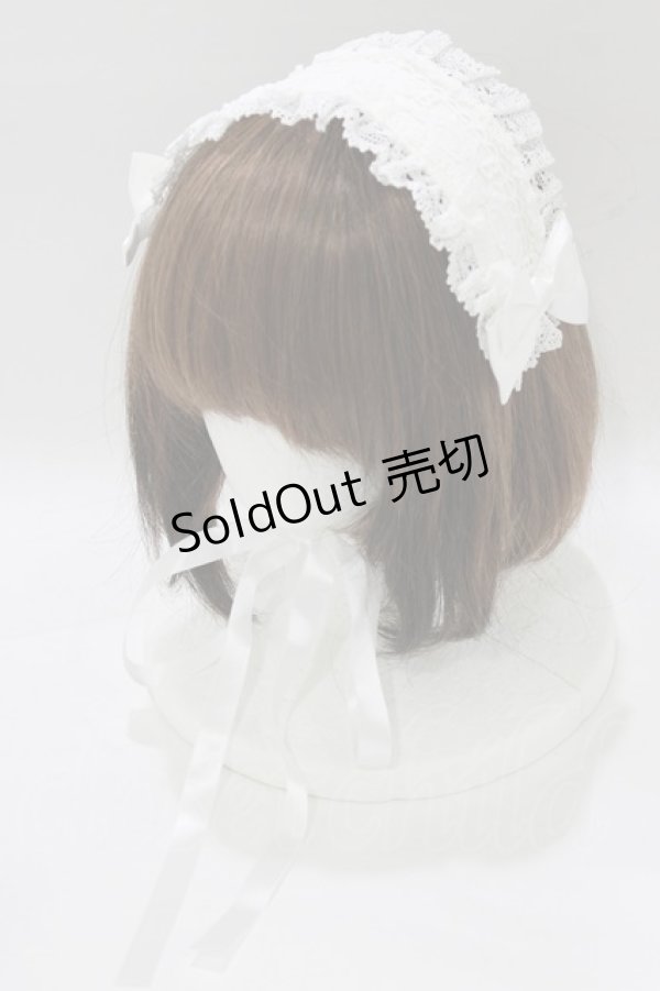 画像1: BABY,THE STARS SHINE BRIGHT / くみゃちゃんのLovely Paradeヘッドドレス  オフ白 H-25-12-23-1077-BA-AC-NS-ZH (1)