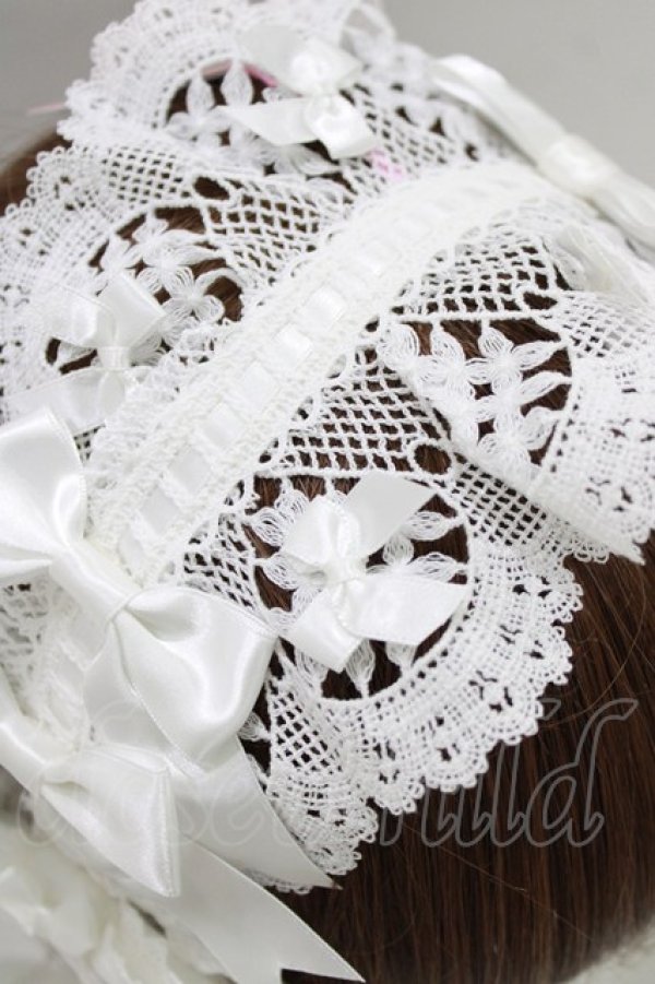 画像3: BABY,THE STARS SHINE BRIGHT / Siestaヘッドドレス  オフ白 H-25-12-23-1078-BA-AC-NS-ZH (3)