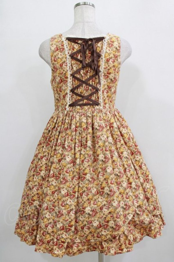 画像3: BABY,THE STARS SHINE BRIGHT / ヨーク切替スカラップジャンパースカート Free ベージュ H-25-12-23-1008-BA-OP-NS-ZH (3)