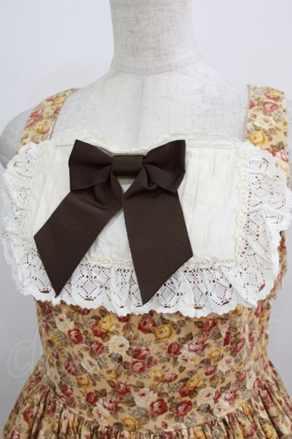 画像4: BABY,THE STARS SHINE BRIGHT / ヨーク切替スカラップジャンパースカート Free ベージュ H-25-12-23-1008-BA-OP-NS-ZH (4)