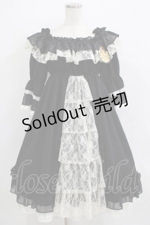 画像: ALICE and the PIRATES / コーディリアワンピース Free ブラック H-25-12-23-1011-PA-OP-NS-ZH