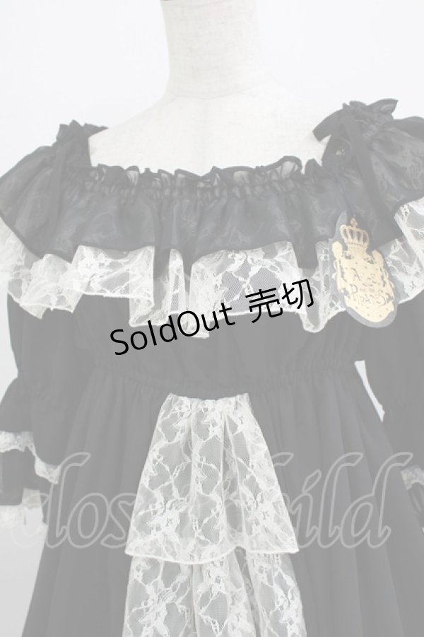 画像4: ALICE and the PIRATES / コーディリアワンピース Free ブラック H-25-12-23-1011-PA-OP-NS-ZH (4)