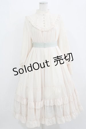 画像: Little Dipper（海外ロリータブランド） / お嬢様のクラシカルワンピース L 生成り H-25-12-23-1018-EL-OP-NS-ZH