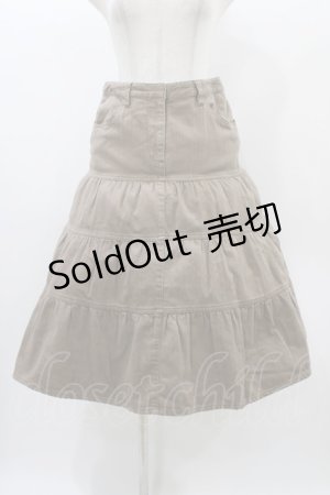 画像: PINK HOUSE / デニムスカート L ブラウン H-25-12-24-032-LO-SK-NS-ZH