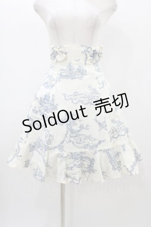 画像: Innocent World / エンジェルランドスカート Free/50cm丈 オフ/ブルー H-25-12-24-033-IW-SK-NS-ZH