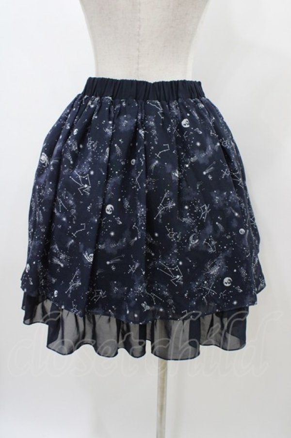 画像2: axes femme / リバーシブルスカート M ネイビー H-25-12-24-035-AX-SK-NS-ZH (2)