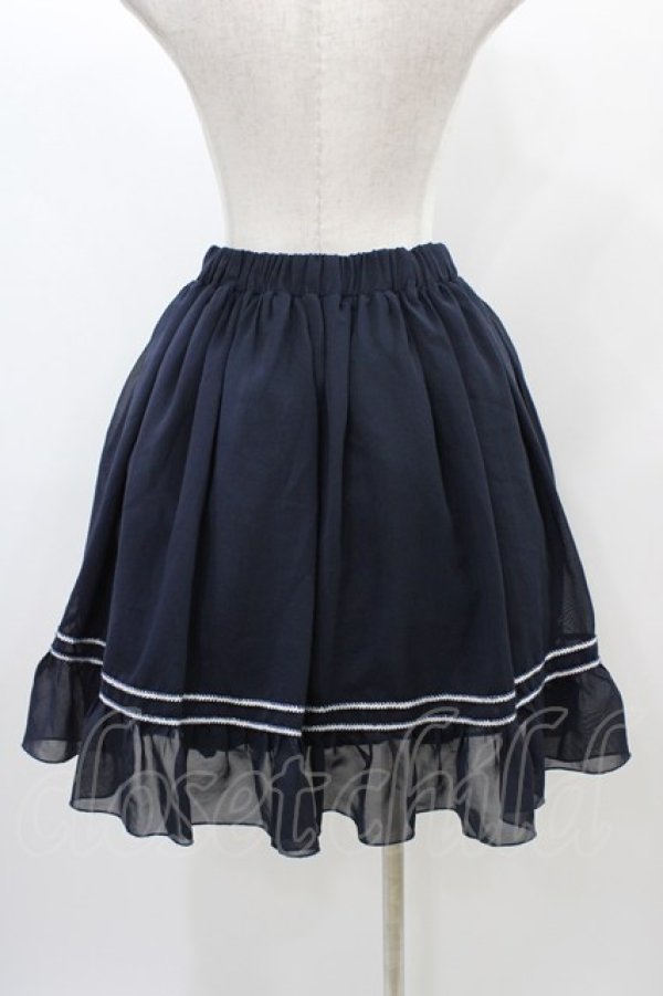 画像4: axes femme / リバーシブルスカート M ネイビー H-25-12-24-035-AX-SK-NS-ZH (4)