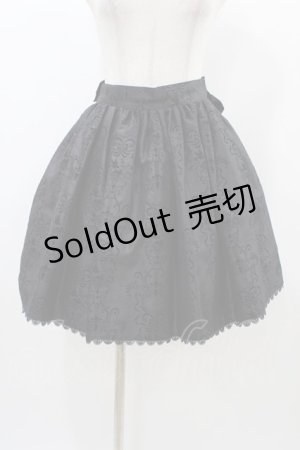 画像: metamorphose / フロッキースカート Free ブラック H-25-12-24-036-ME-SK-NS-ZH