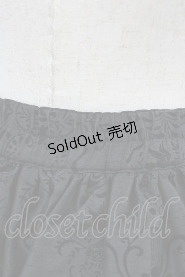 画像3: metamorphose / フロッキースカート Free ブラック H-25-12-24-036-ME-SK-NS-ZH (3)