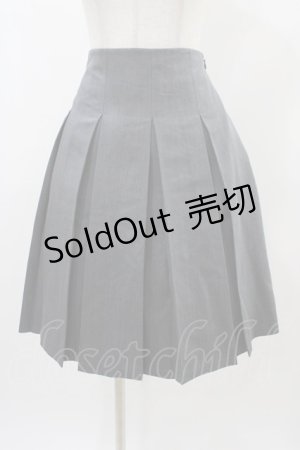 画像: F i.n.t / ボックスプリーツスカート Free GRAY H-25-12-24-037-CA-SK-NS-ZH