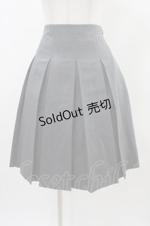 画像1: F i.n.t / ボックスプリーツスカート Free GRAY H-25-12-24-037-CA-SK-NS-ZH (1)