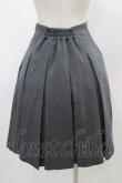 画像2: F i.n.t / ボックスプリーツスカート Free GRAY H-25-12-24-037-CA-SK-NS-ZH (2)