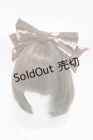 画像: Angelic Pretty / お菓子の国カチューシャ  ブラウン H-25-12-24-006-AP-AC-NS-ZH