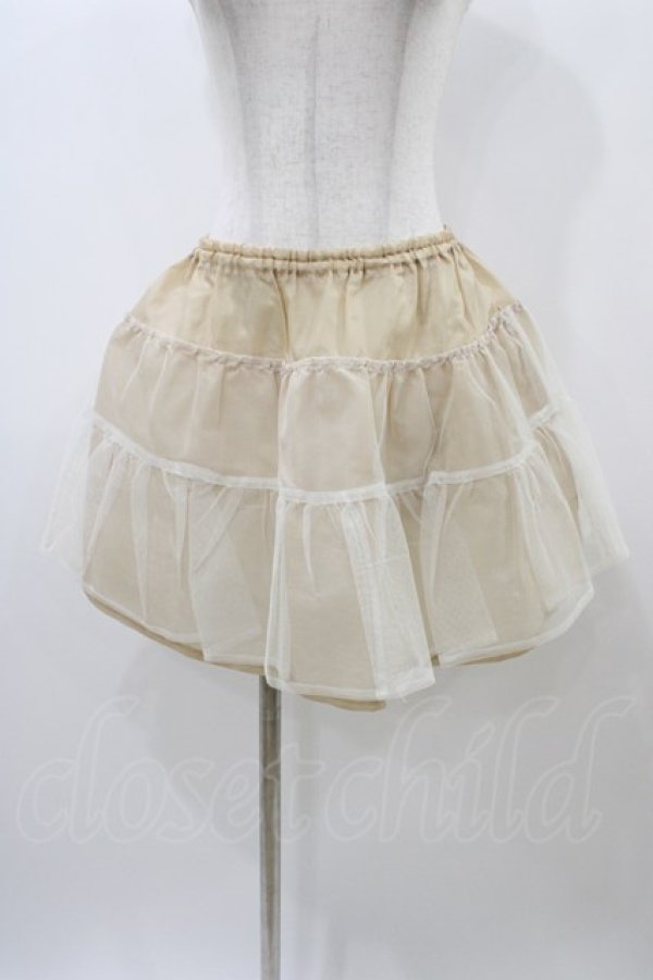 画像1: Cornet / チュールパニエ Free ベージュ H-25-12-24-041-LO-SK-NS-ZH (1)