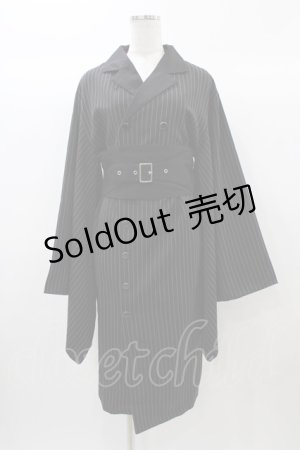 画像: Favorite / テーラー襟着物袖タイトワンピース Free ブラック H-25-12-24-043-LO-OP-NS-ZH