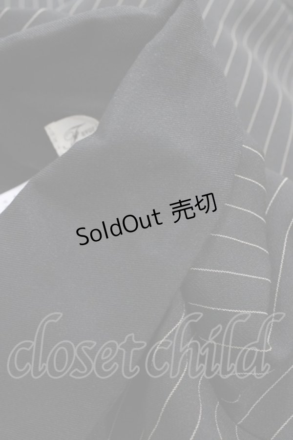 画像3: Favorite / テーラー襟着物袖タイトワンピース Free ブラック H-25-12-24-043-LO-OP-NS-ZH (3)