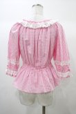 画像2: Angelic Pretty / Resortブラウス（ギンガム） Free ピンク H-25-12-24-053-AP-BL-NS-ZH (2)