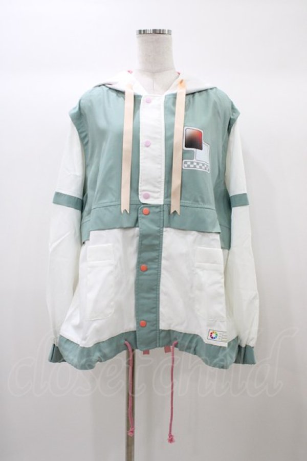 画像1: Favorite / ぬふちゃさんコラボグッズ*色えらびマウンテンジャケット Free ミント H-25-12-24-056-LO-JA-NS-ZH (1)