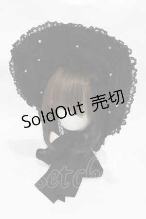 画像: Angelic Pretty / Twinkle Princessボンネット  ブラック H-25-12-24-008-AP-AC-NS-ZH