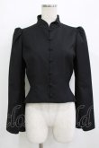 画像1: Sheglit / スタンドカラーショートジャケット M 黒 H-25-12-24-1021-EL-JA-KB-ZH (1)