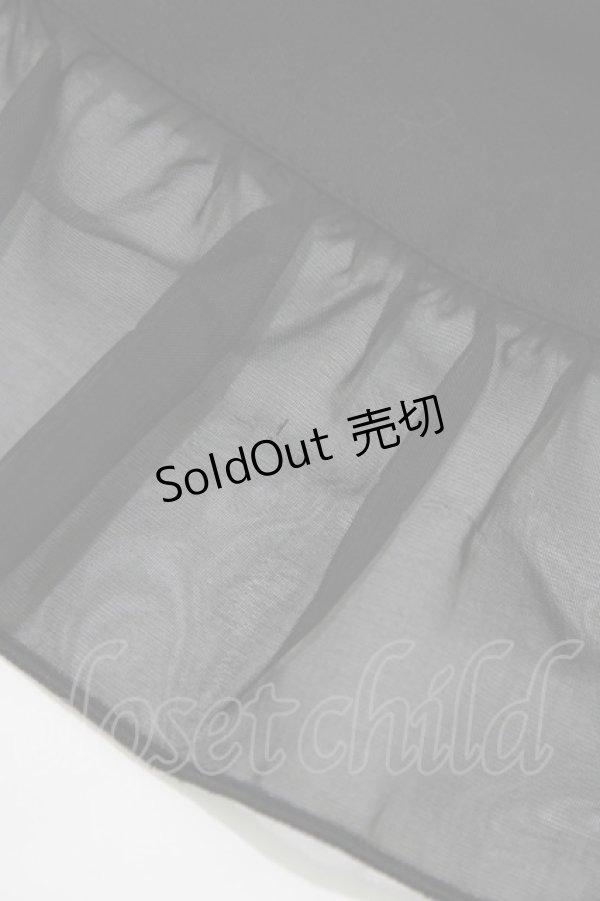 画像5: BPN / フィッシュテールフリルベスト M 黒 H-25-12-24-1022-GO-TO-KB-ZH (5)