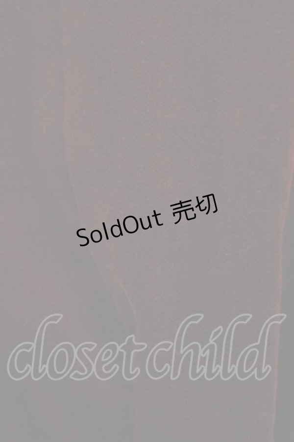 画像4: VISIBLE / レースフリル別珍ジャケット＆スカート  ボルドー H-25-12-24-1002-GO-JA-KB-ZH (4)