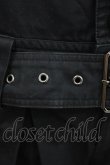 画像5: BPN / フラップベルト付きサロペットパンツ M 黒 H-25-12-24-1028-GO-OP-KB-ZH (5)