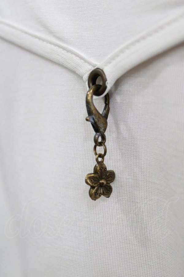 画像4: Ozz oneste / レース切替チャイナトップス  ホワイト H-25-12-24-1035-OO-TO-KB-ZH (4)