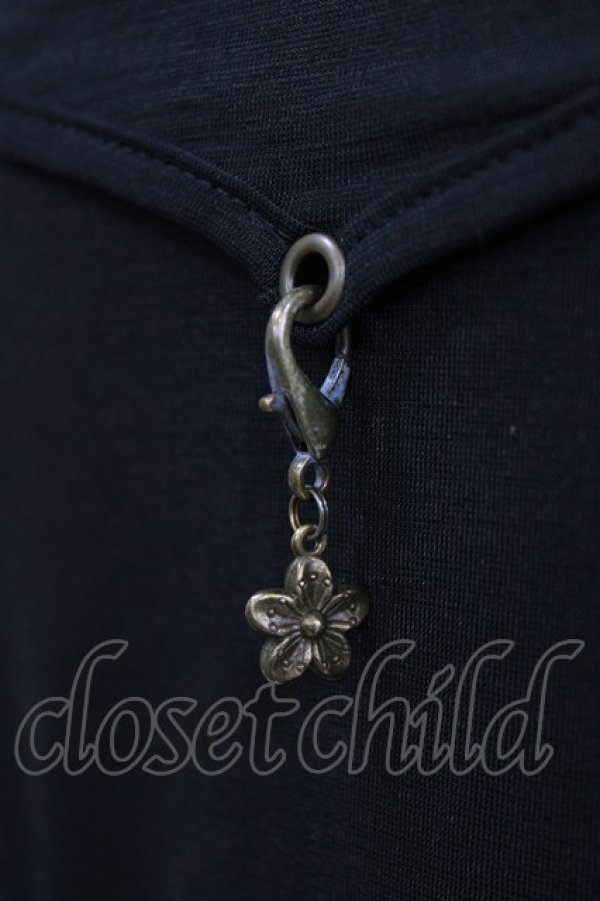 画像4: Ozz oneste / レース切替チャイナトップス  ブラック H-25-12-24-1038-OO-TO-KB-ZH (4)