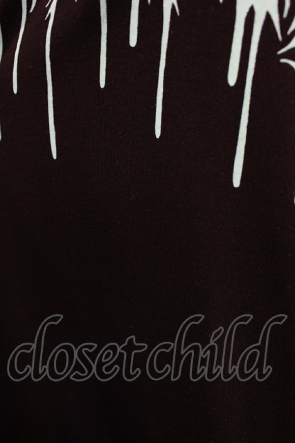 画像4: LISTEN FLAVOR / メタルロゴヘムラインパーカーワンピース  ブラック H-25-12-24-1043-PU-OP-KB-ZH (4)