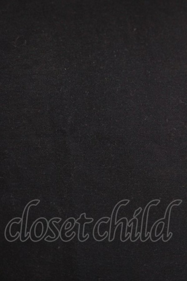 画像5: curiosite / 彼岸花Tシャツワンピース  ブラック H-25-12-24-1045-EL-OP-KB-ZH (5)