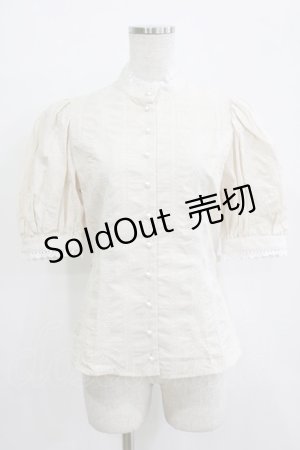 画像: Sheglit / "Lierre"パフブラウス M ベージュ H-25-12-24-1052-EL-BL-KB-ZH