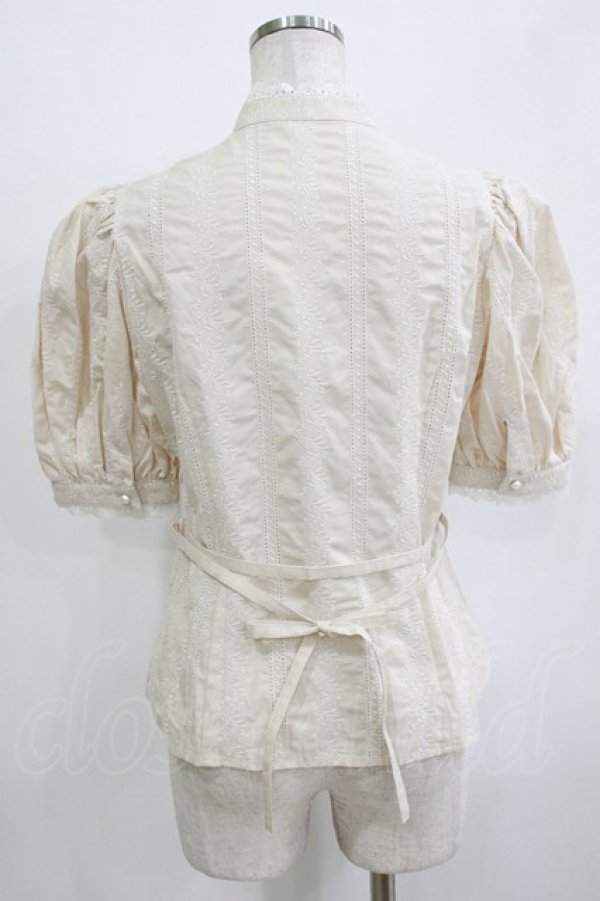 画像3: Sheglit / "Lierre"パフブラウス M ベージュ H-25-12-24-1052-EL-BL-KB-ZH (3)