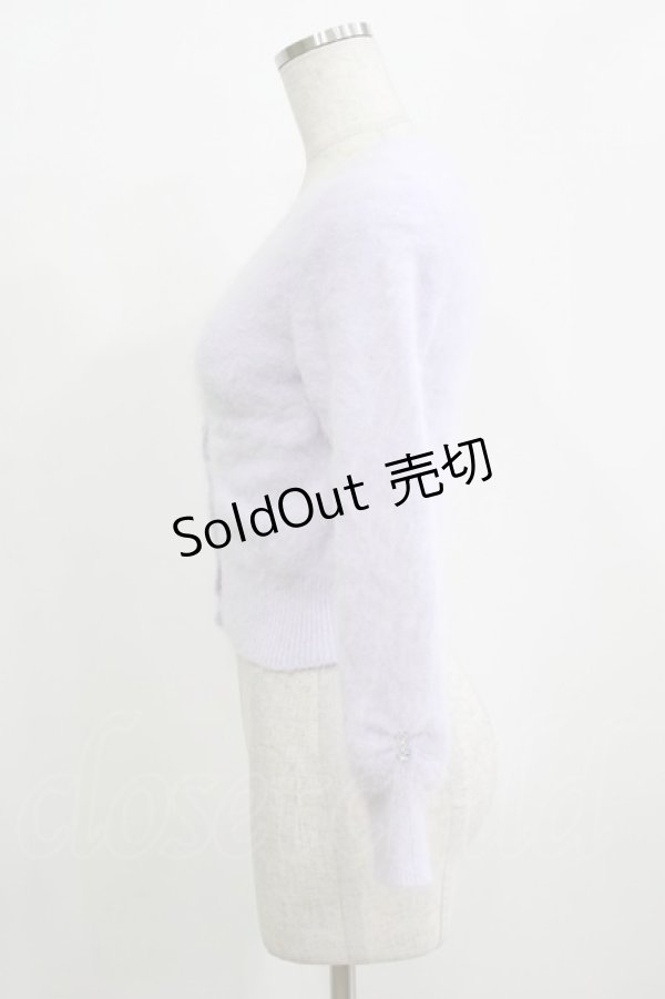 画像2: Katie / MACARON cardigan  ラベンダー H-25-12-24-1058-LO-TO-KB-ZH (2)
