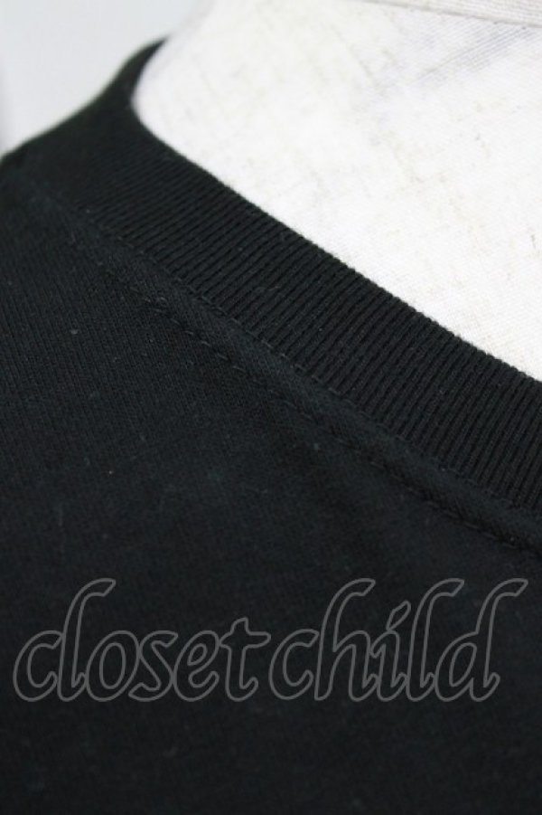 画像4: LISTEN FLAVOR / 招福チャイナロンT  ブラック H-25-12-24-1061-PU-TS-KB-ZH (4)