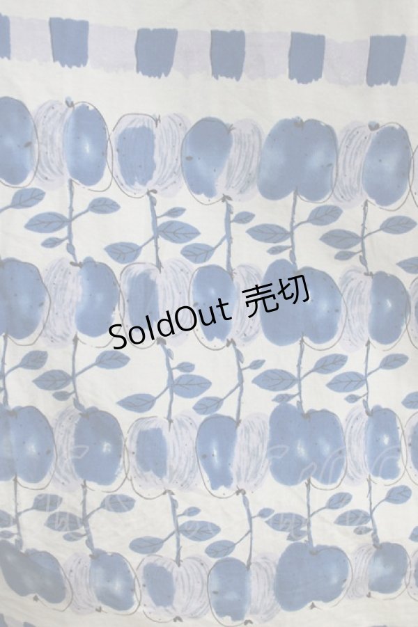 画像4: Jane Marple / Little applesタブリエドレス  ブルー H-25-12-24-1005-JM-OP-KB-ZH (4)