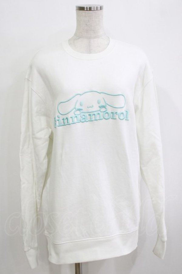 画像1: merry jenny / Cinnamorollトレーナー  オフホワイト H-25-12-24-1063-LO-TO-KB-ZH (1)