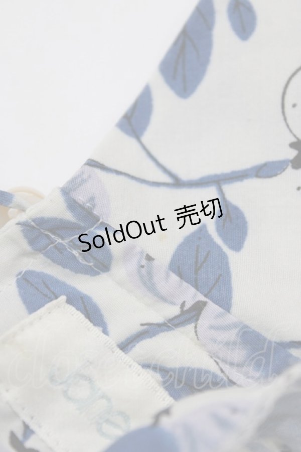 画像6: Jane Marple / Little applesタブリエドレス  ブルー H-25-12-24-1005-JM-OP-KB-ZH (6)