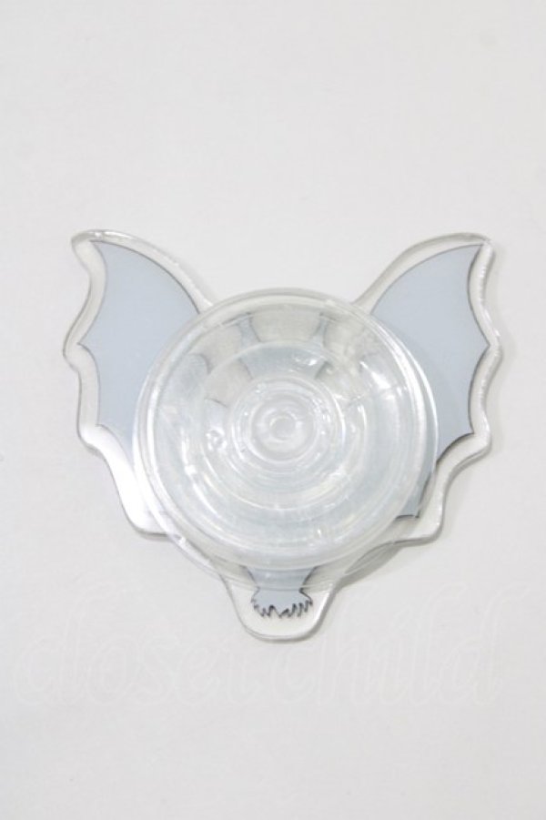 画像2: ATELIER PIERROT / スマホグリップ  コウモリ H-25-12-24-1070-EL-ZA-KB-ZH (2)