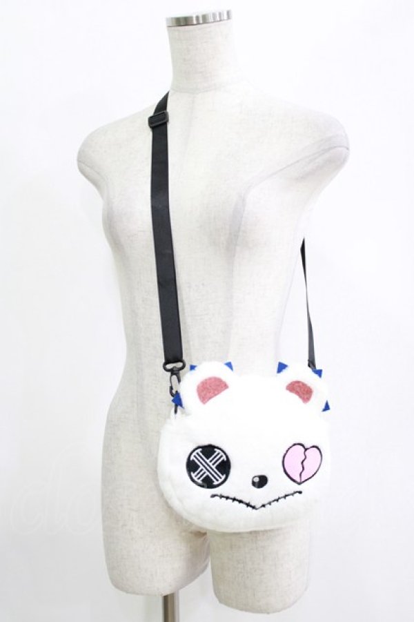 画像1: NieR Clothing / 2WAYぬいぐるみポシェット  しろくま H-25-12-24-1073-PU-BG-KB-ZH (1)