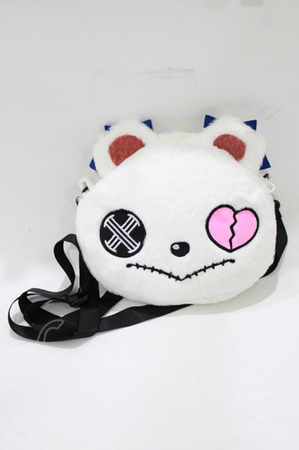 画像2: NieR Clothing / 2WAYぬいぐるみポシェット  しろくま H-25-12-24-1073-PU-BG-KB-ZH (2)