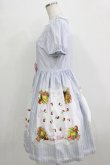 画像2: Emily Temple cute / Fruitバスケットワンピース  サックス H-25-12-24-1007-ET-OP-KB-ZH (2)