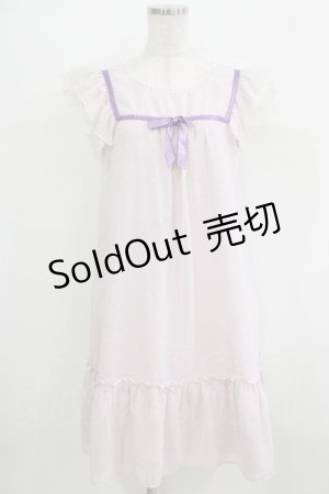 画像: Emily Temple cute / スターフロッキーワンピース  ラベンダー H-25-12-24-1009-ET-OP-KB-ZT317
