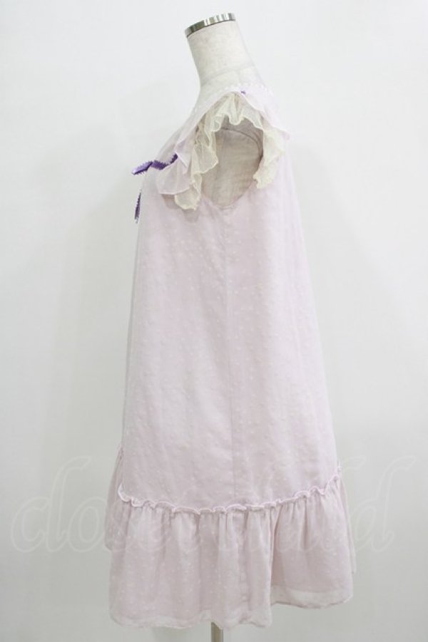 画像2: Emily Temple cute / スターフロッキーワンピース  ラベンダー H-25-12-24-1009-ET-OP-KB-ZH (2)