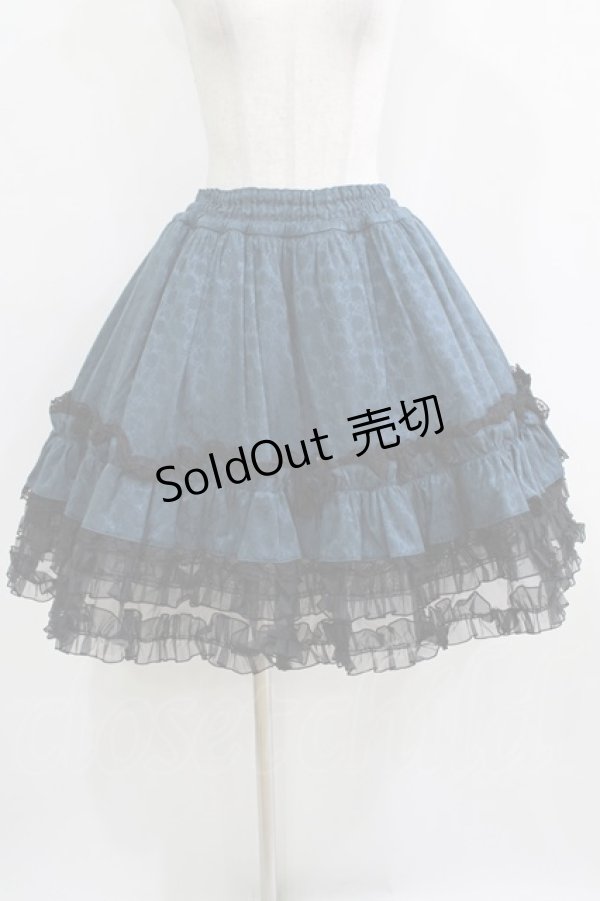 画像6: MARBLE / ジャガード姫袖ブラウス＆スカート  ターコイズ H-25-12-24-1001-GO-OP-KB-ZH (6)