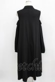 画像3: SEX POT ReVeNGe / 肩開きシャツワンピ M 黒 H-25-12-24-1012-SP-OP-KB-ZH (3)